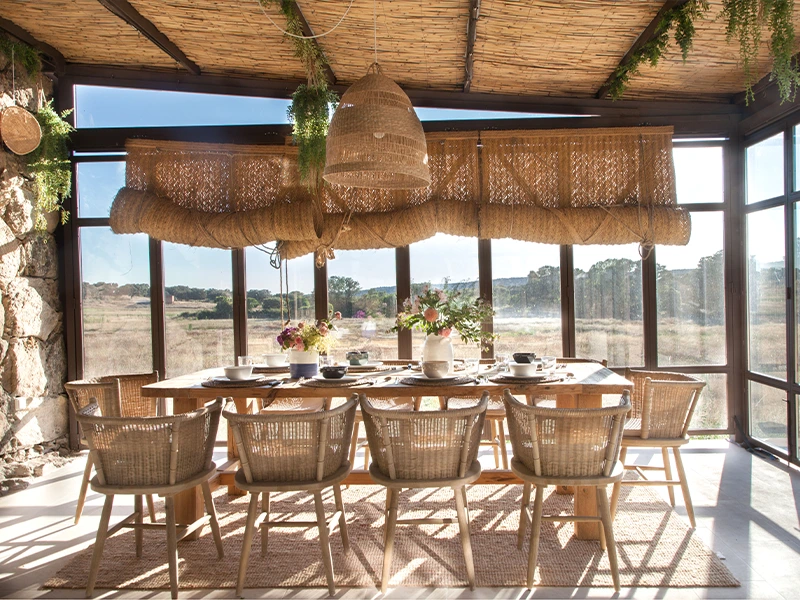 Terraza cubierta