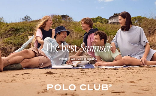 Rumoroso is the chosen setting by POLO CLUB for the launch of its Summer 2025 campaign.
Discover the campaign